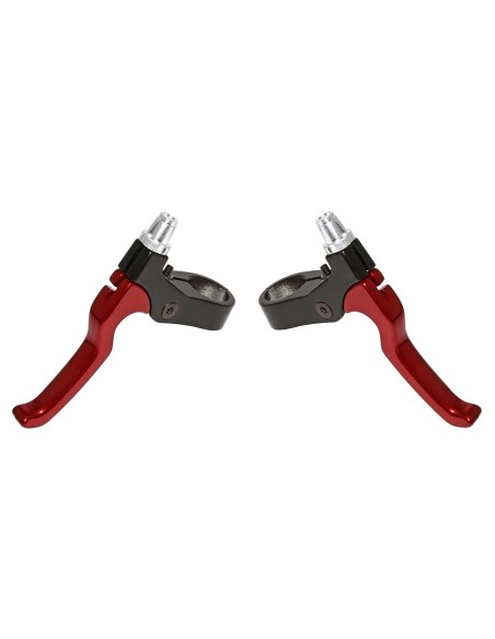 408 Alloy Brake Lever Set Black/Red.